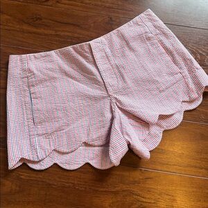 Lilly Pulitzer Striped Back Zip Shorts